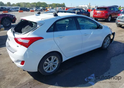2013 Hyundai Elantra Gt из США, поврежденный, VIN KMHD35LE4DU108418